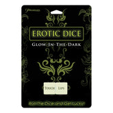 GLOW IN THE DARK EROTIC DICE